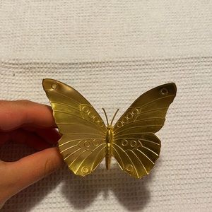 Goldtone Butterfly bracelet
